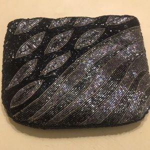 Vintage beaded clutch